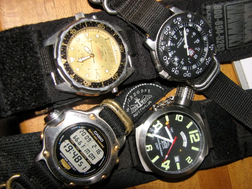 Used dive watches, in the real world WatchUSeek Watch Forums